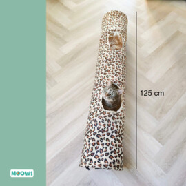 Cat Tunnel Leopard print - 125 cm